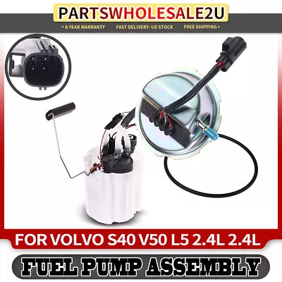 Electrical Fuel Pump Assembly For Volvo S40 2004-2011 V50 2005-2011 L5 2.4L 2.5L • $81.94