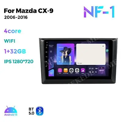 For Mazda Cx-9 Cx9 2006-2015 Car Radio Stereo Headunit Android 13 IPS GPS BT FM • $184.99