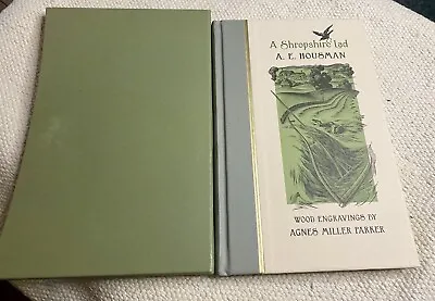 A Shropshire Lad - A. E. Housman - 63 Poems - Folio Society - VGC • £20