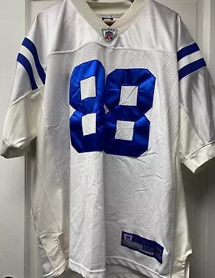 Vintage Reebok NFL Indianapolis Colts Marvin Harrison Authentic White Jersey 50 • $104.99