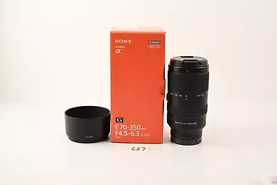 Sony E 70mm-350mm F/4.5-6.3 G OSS Lens USA • $699.99