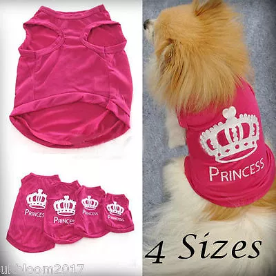 £3.49 • Buy Pet Dog  Jacket Jumper Sweater Winter Clothes Puppy Vest Outfit