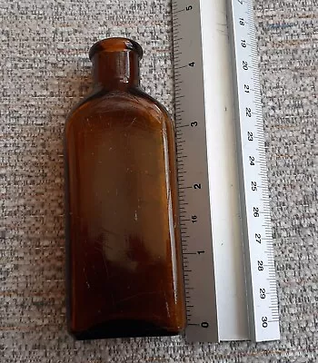 £2.50 • Buy Allen & Hanbury's Ltd Glass Medicine Bottle Brown Glass (4 1/4 )