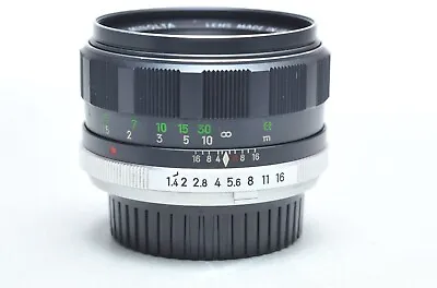Minolta MC ROKKOR-PF 58mm F/1.4 MF Lens • $89