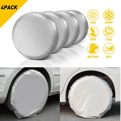 12 -15  Silver Spare Wheel Tire Cover/Covers Fit For All Car Universal 27 -29  S • $18.99