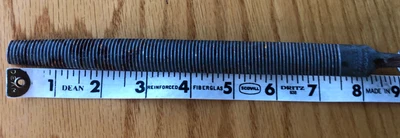 $14.99 • Buy Vintage  File Wooden Lutz Handle Half Round Blade Fb Tools Sheffield
