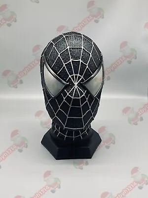 Black Venom Spiderman Cosplay Helmet Spider-man Mask Costume Props Cos Halloween • $199