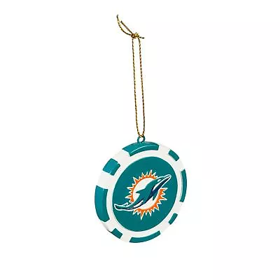 TSASports-NFLGame Chip Ornament Miami Dolphins • $9.99