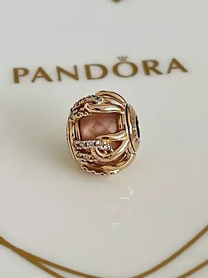 💜 PANDORA Essence * Bonds Of Love * Rose Heart Charm 💛 🩷 Wonderful Gift 💝🎁 • £74.95