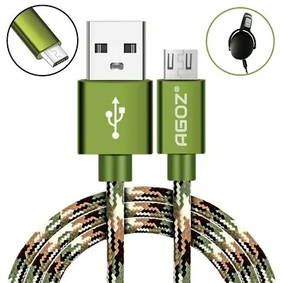 $6.28 • Buy Agoz Camo FAST Charger Micro USB Sync Cable For Beats By Dre Wireless Headphones