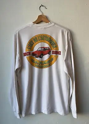 L'art De L'automobile Long Sleeve Shirt KAR Mens Large • $65