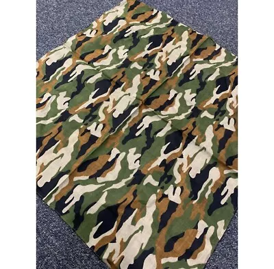 Army Camouflage Bandana Head Neck Scarf Wrist Wrap Head Tie Hair Band • £3.99