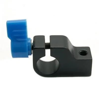 Phot-R 1/4  Thread 15mm Rod Clamp Holder DSLR Camera Rig Rail Support System Arm • £3.99