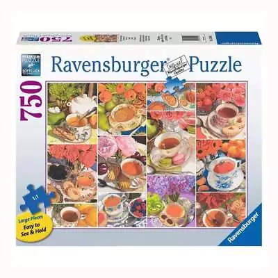 Ravensburger Teatime 750 Large Piece Jigsaw Puzzle • $41.95