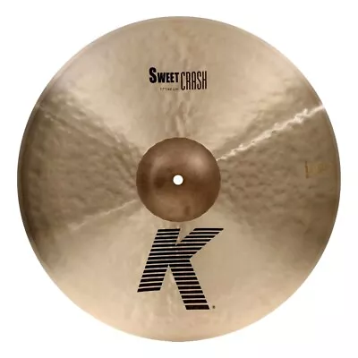 Zildjian K Series Sweet Crash Traditional Finish 17  Sweet Dark Thin Cymbal • $659