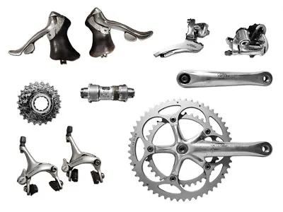 Shimano Ultegra 600 6500 9 Speed Groupset With 105 Brakes In Great Condition • $297