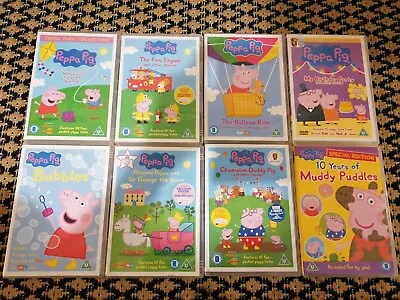 Peppa Pig: Peppa Pig 10 DVD BUNDLE - TV MILKSHAKE - R2 UK • £12.99