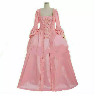 18th Century Marie Antoinette Colony Pink Dress Dress Costume Dress • $47.50