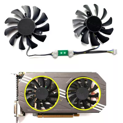 Replacement Cooling Fan GA81O2U For ZOTAC GeForce GTX 970 4GB Graphics Card • $21.43