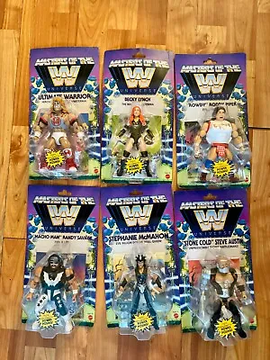 Masters Of The Universe WWE Ultimate Warrior  Lot Of 6 • $69.99