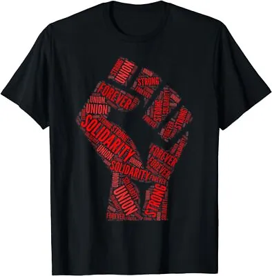 Union Strong Solidarity UAW Worker Laborer T-Shirt • $17.99