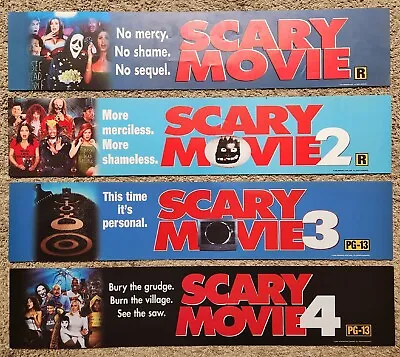 Scary Movie 1 - 4 5x25 Mylar Movie Poster Lot • $35