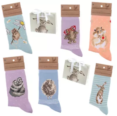 £6.90 • Buy Wrendale Animal Sock With Free Gift Bag - Choose From 12 Designs!