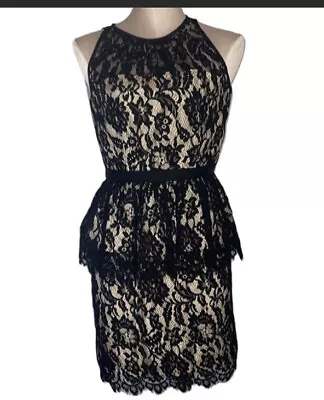 Milly Of New York Black Lace Dress In Size 2. Absolutely Gorgeous. • $39