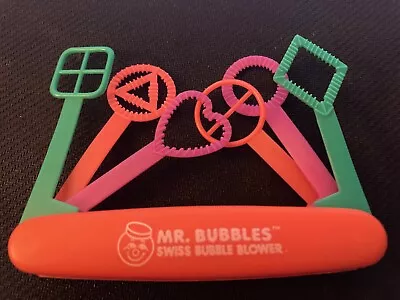 Vintage Mr. Bubbles Swiss Bubble Blower Toy • $11.49