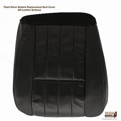 2005 Ford F-250 F-350 Harley Davidson Driver Bottom Leather Seat Cover Black • $139.10