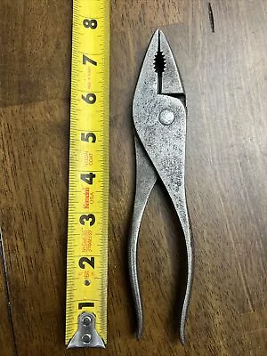 Vintage  Snap-on Vacuum Grip Slip Joint Pliers No.35 - Good Condition • $45