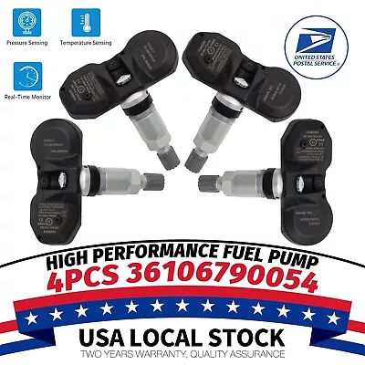 4PCS 36106790054 NEW TPMS TIRE PRESSURE MONITOR SENSOR For 2000-2013 Mini Cooper • $43.99