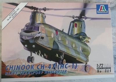$25 • Buy 1:72 Scale Model Kit CH-47 (HC-1) Chinook Helicopter