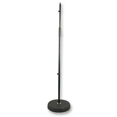 Pulse Round Base Microphone Stand - Heavy Duty Metal Base • £27.99