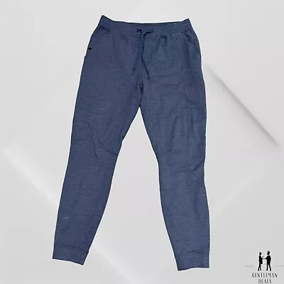 Lululemon Men's City Sweat Jogger Thermo Tall Nautical Navy Size XL TALL HOLE • $29.95