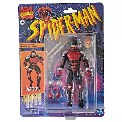 Marvel Legends Retro Daredevil Armored Suit Spider-Man 6  Action Figure • $44