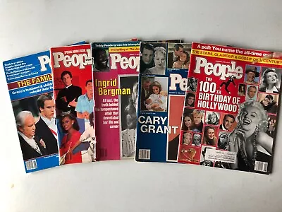 Vintage PEOPLE Magazines- 1980's & 1990's-Movie Stars  &More- Choice • $5.95