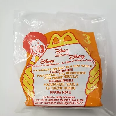 1998 McDonalds Happy Meal Toy Disney's Pocahontas #3 Journey To New World New • $9.92
