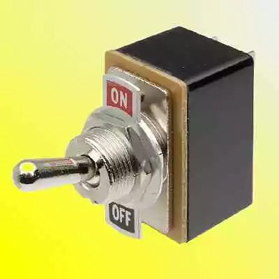 £2.73 • Buy Heavy Duty Toggle Switch 12V ON/OFF Light Metal 12 Volt DPDT/SPST Flick Car Dash