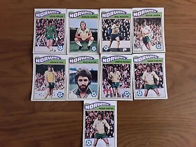 £4.49 • Buy Topps Chewing Gum Football Cards 77/78 Season Norwich City