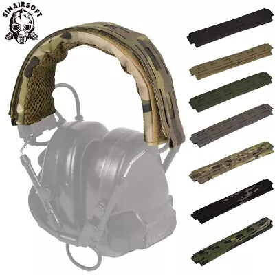 Tactical Modular Headset Cover Headband Protection Wraps MOLLE General Earmuff • £12.95