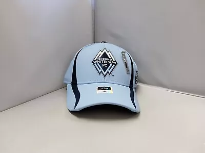 Vancouver Whitecaps FC MLS Adidas Adult Unisex Blue Cap/Hat S/M • $17.99