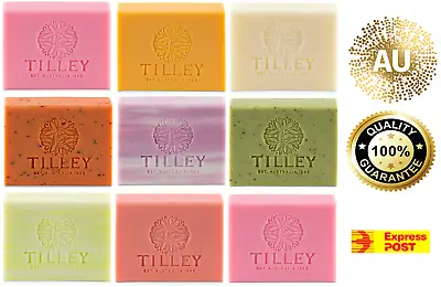 Tilley Vegetable Soap 100gm Bars - Rough Cut - No Minimum Buy - Exp Post* • £1.24