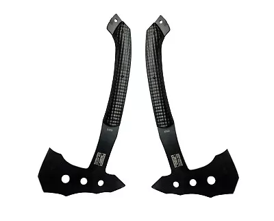 2PC DEFENDER SOLID STAINLESS Grip Handle Camping Hatchet TACTICAL AXE & Sheath • $38.95