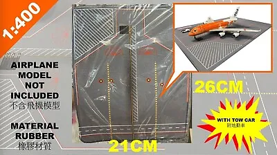 RBF現貨  1:400 AIRPORT RAMP RUBBER With Tow  PAD-400 *FREE SHIPPING* • $15.79