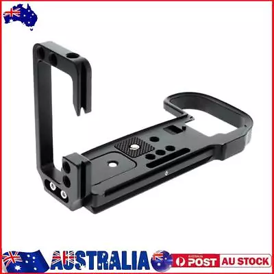 Quick Release Plate L Plate Vertical L Bracket For Canon EOS R5 R6 Camera(Black) • $31.99