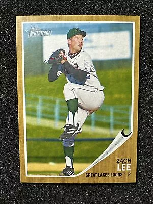 ZACH LEE #151 2011 Topps Heritage Minor League Edition Rookie/Prospect QTY • $1.49