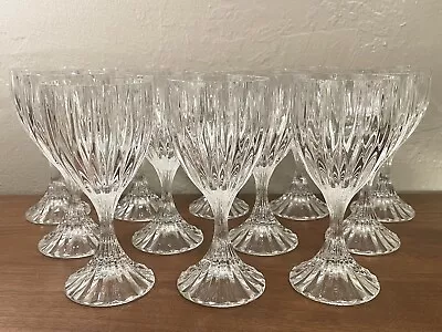 Full Set Of 12 Mikasa PARK LANE Wine Goblet Glasses • $169