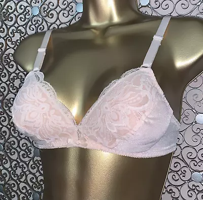 Vtg Olga Shimmerlilies 32B Bra 31007 DISCONTINUED • $30