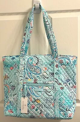 Vera Bradley ~  Paisley Wave  ~ Vera Tote Bag ~ NWT • $99.50